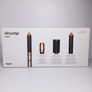 Dyson Airwrap Origin Multi-Styler Nickel Copper with 3 Attachments New